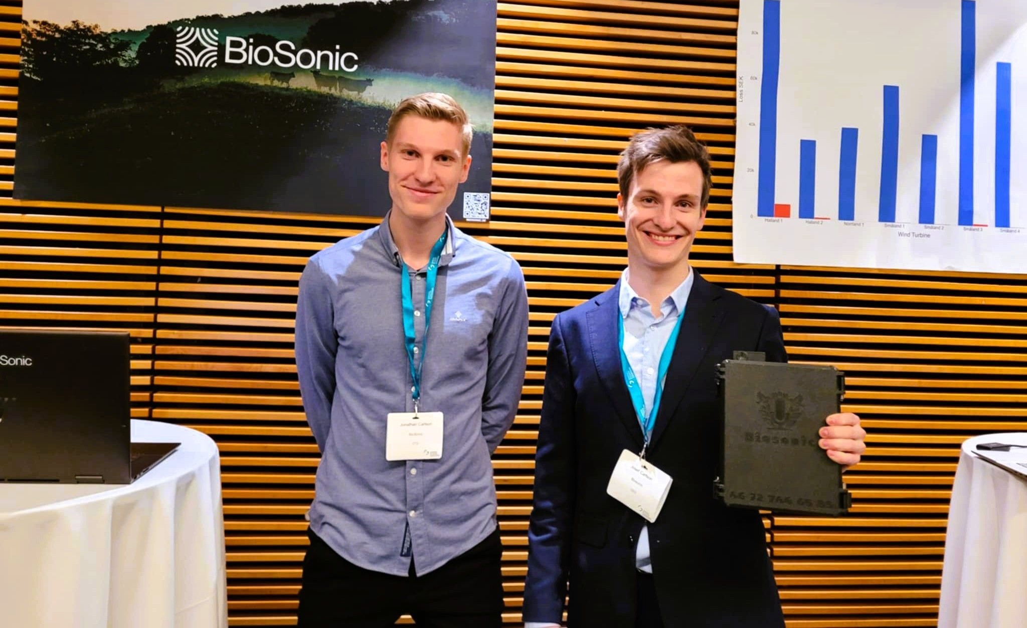 BioSonic founders Josef Carlson and Jonathan Carlson